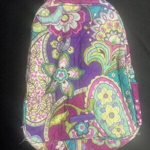 **Vera Bradley** Insulated **Lunch Bag** Floral Pink **Quilted** School Tote‎
